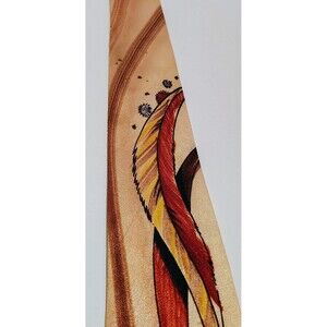 Pilgrims Vintage 1940's Hand Painted Acetate Cravats